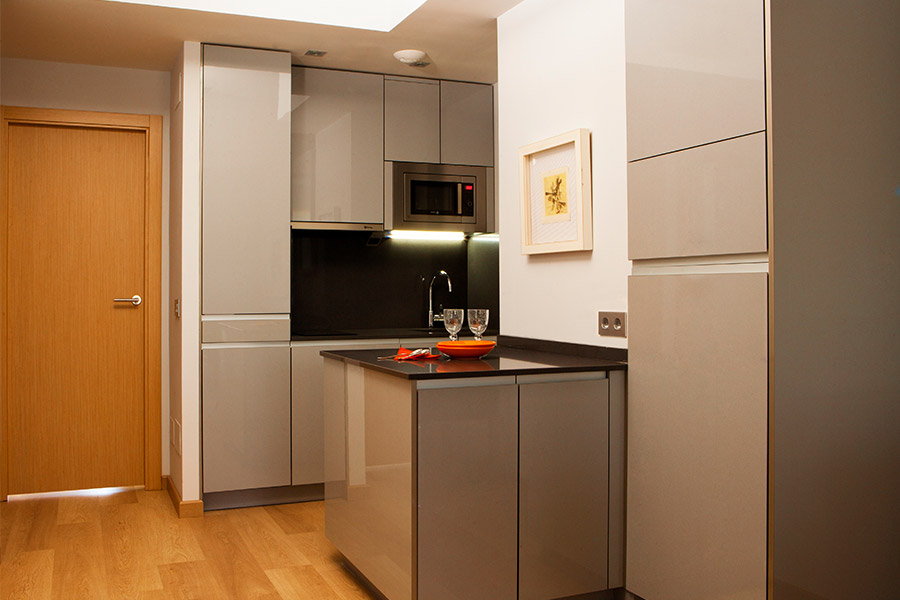 kitchen of 2 bedrooms apartment  Infanta Mercedes