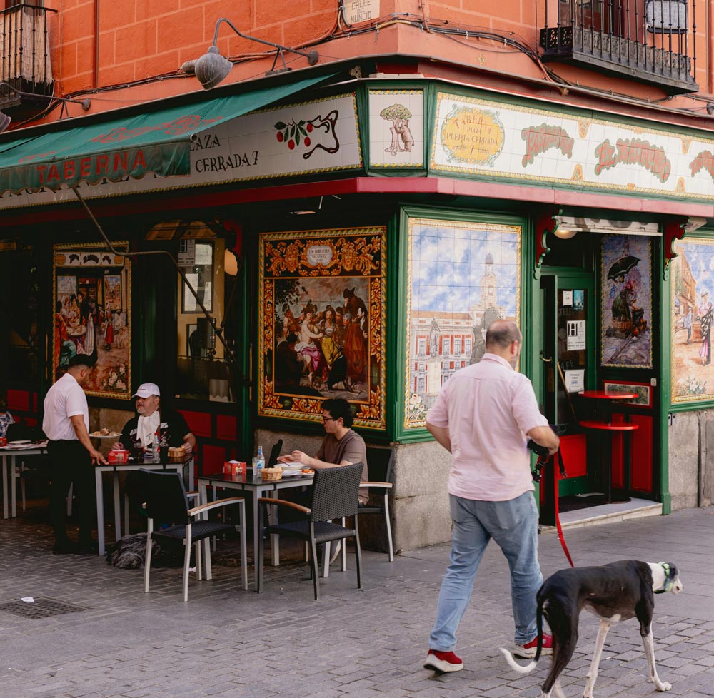 Terraces in Madrid where you can enjoy a good meal