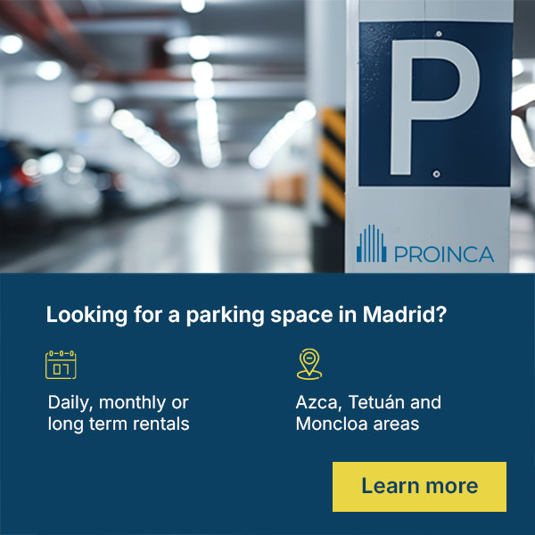 if you are looking for parking space for rent in madrid visit flatsmadridproinca.com